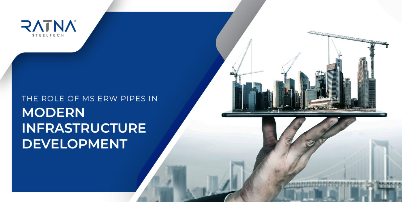 MS ERW Pipes In Modern Infrastructure Development