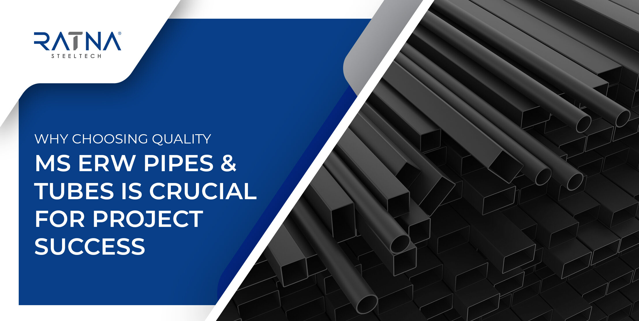 Why Choosing Quality MS ERW Pipes and Tubes Is Crucial for Project Success